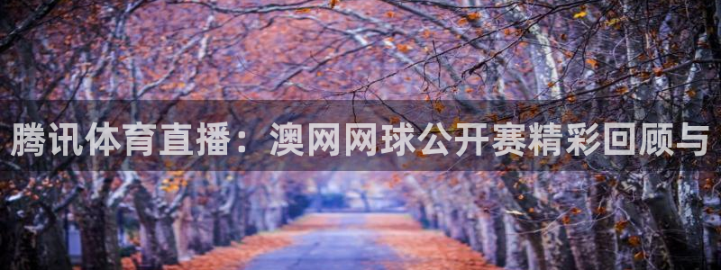 腾讯体育直播：澳网网球公开赛精彩回顾与