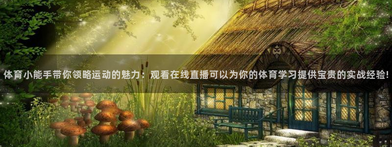 体育小能手带你领略运动的魅力：观看在线直播可以为你的体育学习提供宝贵的实战经验!
