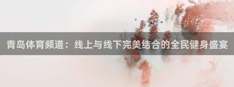 青岛体育频道：线上与线下完美结合的全民健身盛宴